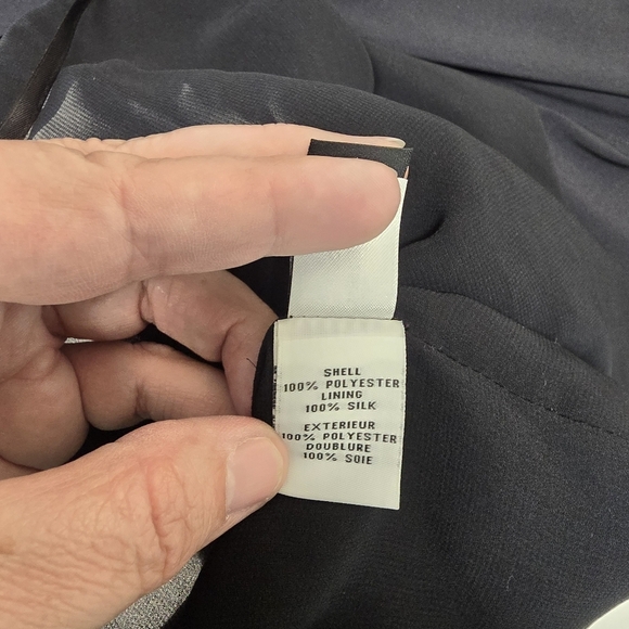 DVF Diane Von Furstenberg MIKINO Pleated Mini Tunic Dress Sailor Black Size 6 - Picture 5 of 13